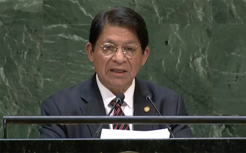 Mensaje de Nicaragua en la Asamblea General de las Naciones Unidas 