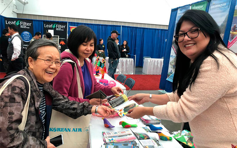 Nicaragua participa por primera vez en la International Travel Expo en Canada