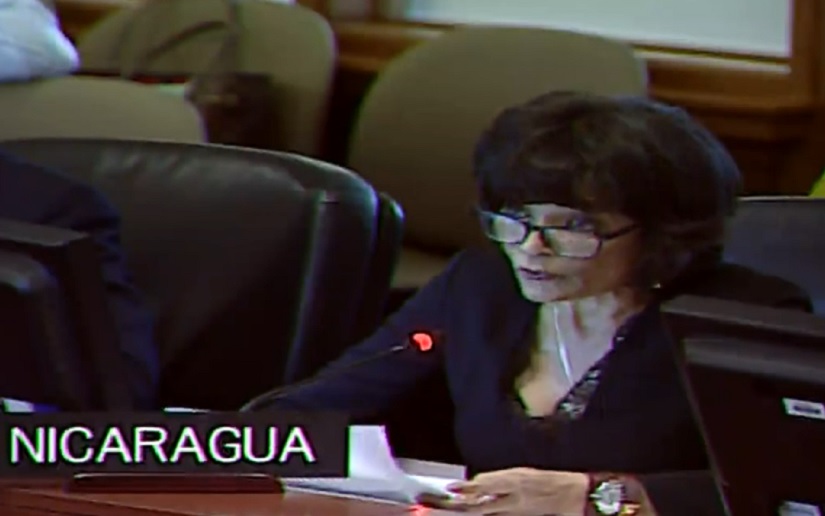 Nicaragua en la Sesión Extraordinaria del Consejo Permanente de la OEA 