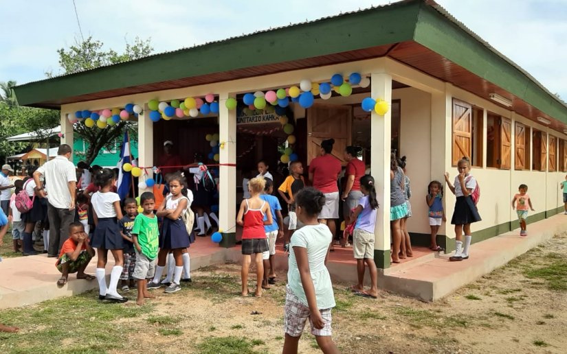 Gobierno de Nicaragua inaugura centro comunal en la comunidad indígena de Kahka