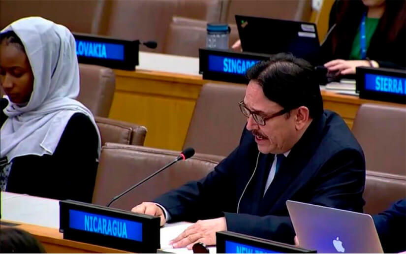 Nicaragua destaca el empoderamiento de la mujer durante el debate general de la III Comisión de Naciones Unidas