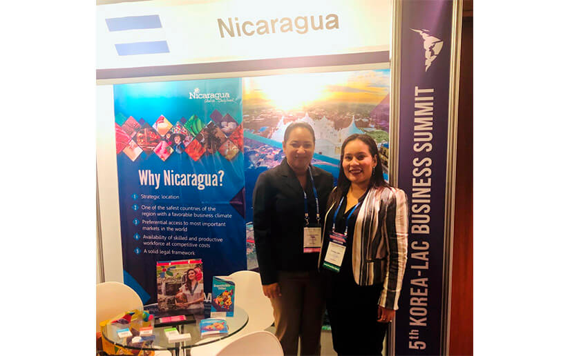 Nicaragua participa en la V Cumbre de Negocios Corea 