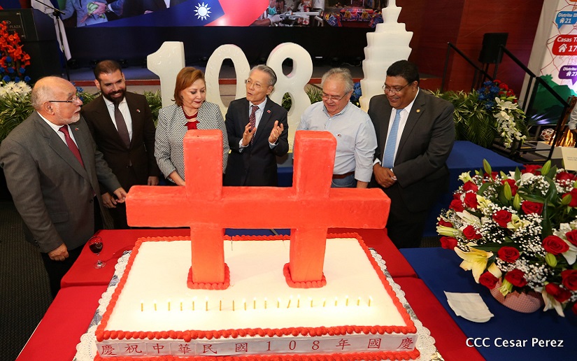 Así celebró la embajada de China-Taiwán en Nicaragua sus 108 años de ser República