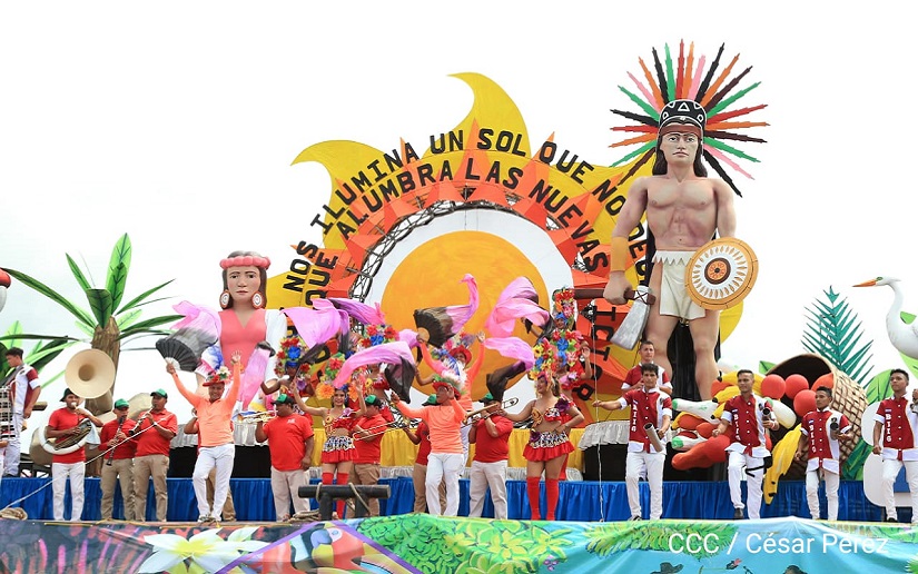 Vistosa y colorida onceava edición de Carnaval Acuático en San Carlos, Río San Juan