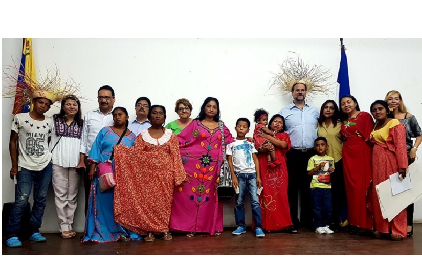 Nicaragua participa en el evento cultural de la Resistencia Indígena en Venezuela