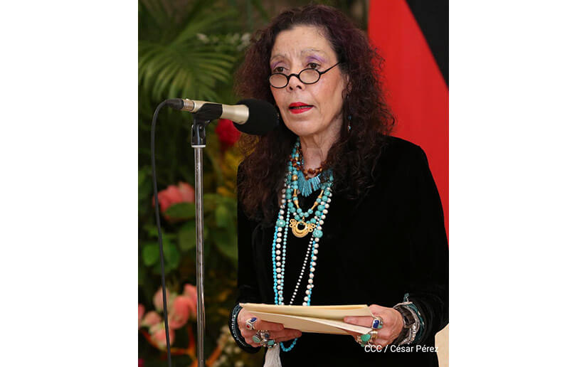 Compañera Rosario Murillo: Nicaragua exige a la comunidad internacional respeto y no injerencia