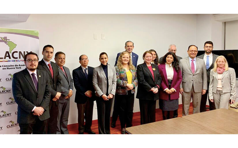 Consulado General de Nicaragua en Nueva York participa en Reunión de la Coalición de Consulados Latinoamericanos
