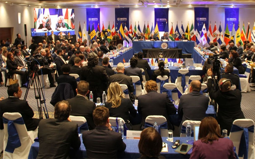 Nicaragua participa en la VII reunión ministerial de Seguridad Pública de las Américas 