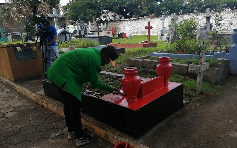 A dos días de los Fieles Difuntos familias comienzan a visitar cementerios de Nicaragua