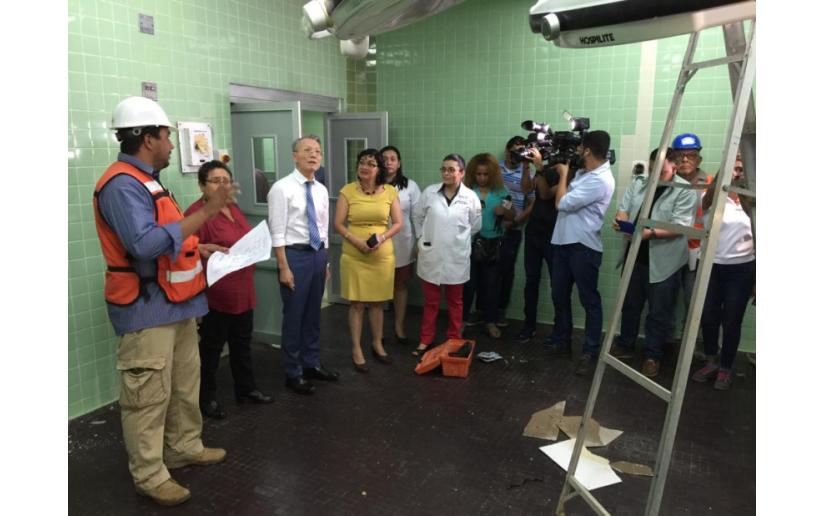 Hospital Bertha Calderón contará con nuevo sistema eléctrico