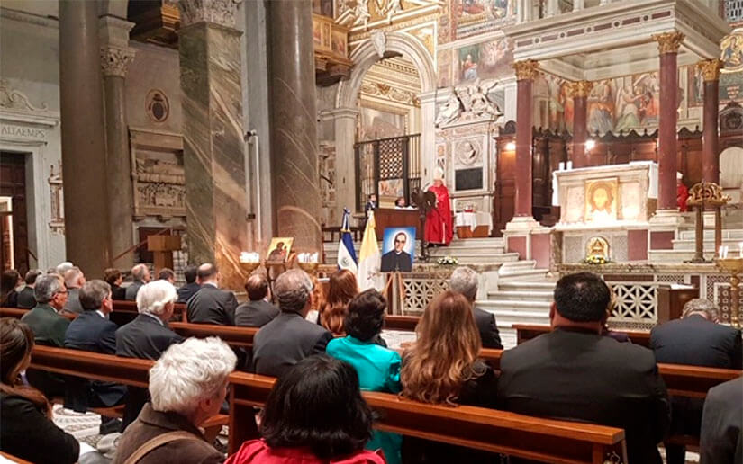 Nicaragua en Roma participa en aniversario de canonización de San Oscar Arnulfo Romero