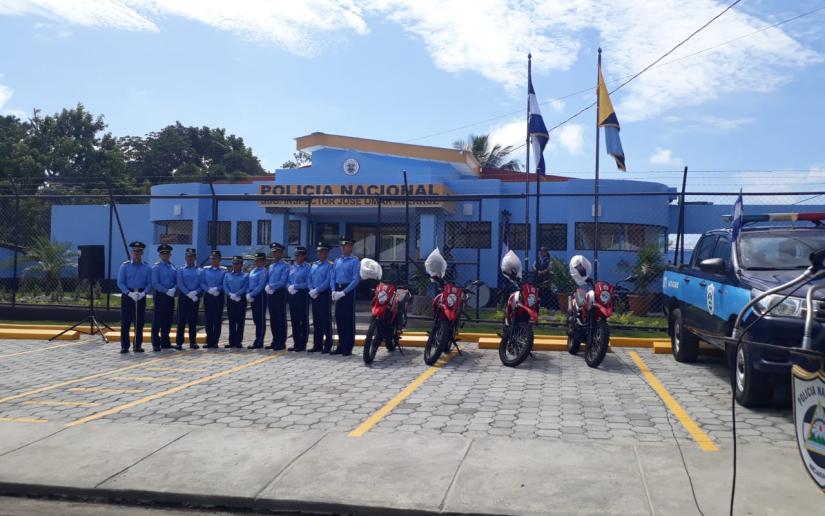 Inauguran una nueva unidad policial en Matiguás, Matagalpa