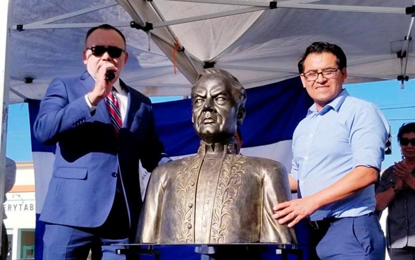 Dedican Plaza Parque a Rubén Darío en Los Ángeles, California
