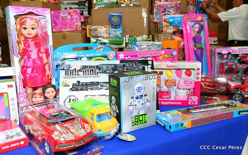 Inician preparativos para la entrega de más 1 millón de juguetes en toda Nicaragua