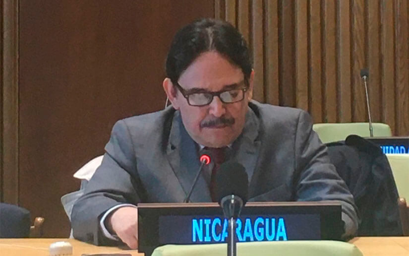 Nicaragua participa en debate de la Asamblea General de la Sexta Comisión de Naciones Unidas
