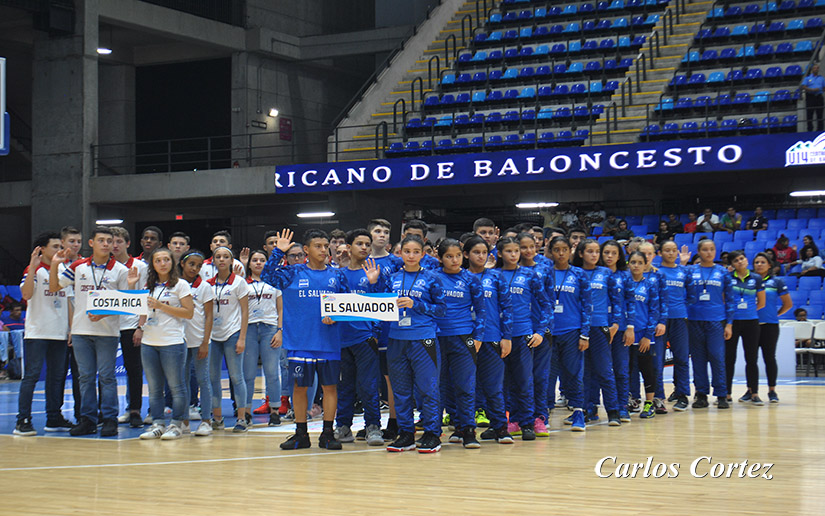 Inicia Campeonato Centroamericano de Baloncesto U14 en Managua