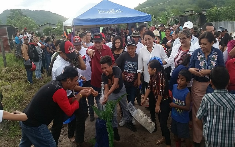 Agua potable llega al reparto Miguel Ángel Ramos en Estelí
