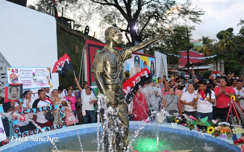 (+ Fotos) Inauguran monumento del Comandante Carlos Fonseca Amador en Siuna - El 19 Digital