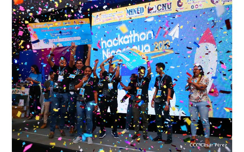 Conozca los ganadores del Hackathon Nicaragua 2019
