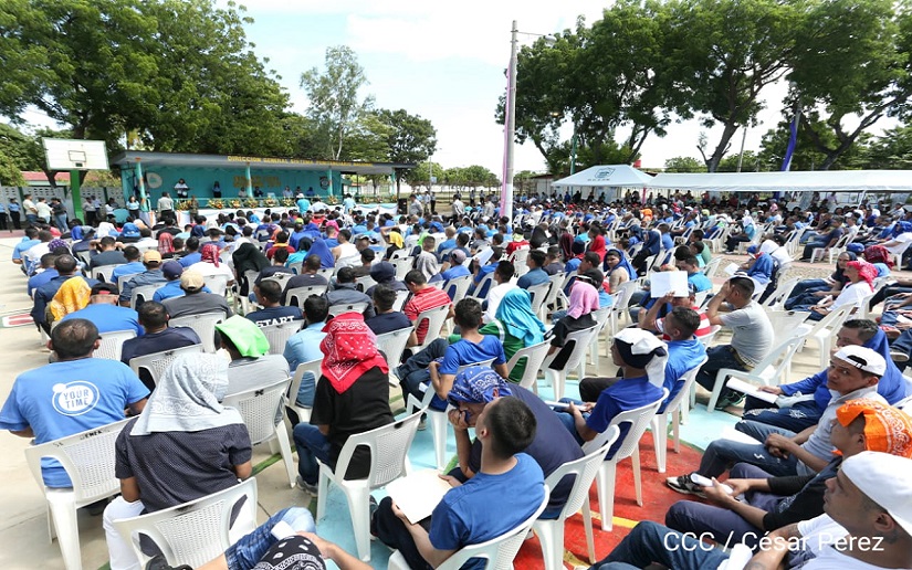Gobierno de Nicaragua otorga convivencia familiar a 1,200 personas privadas de libertad