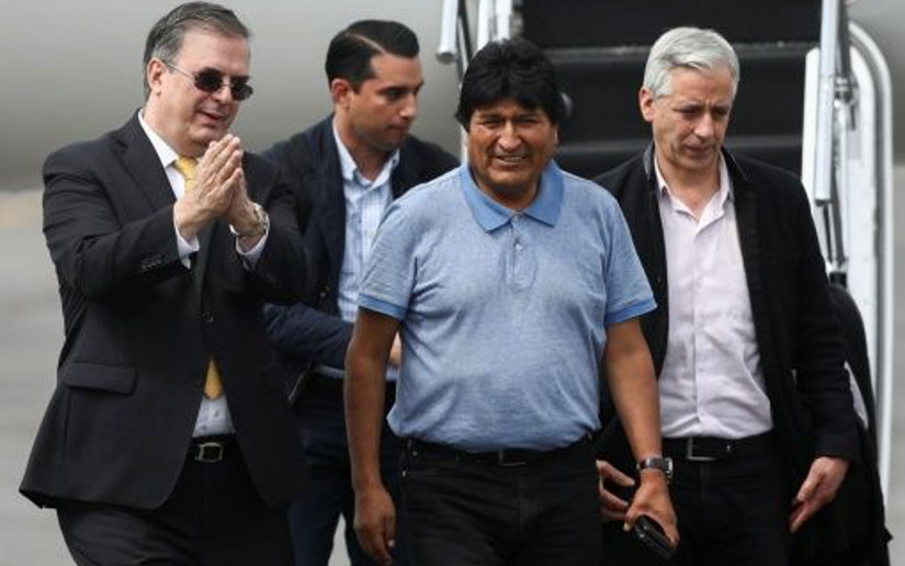 Evo Morales llega a México sano y salvo tras golpe de Estado