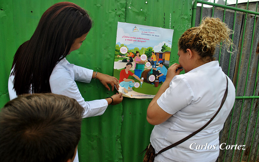 Minsa realiza jornada de sensibilización en el barrio Memorial Sandino