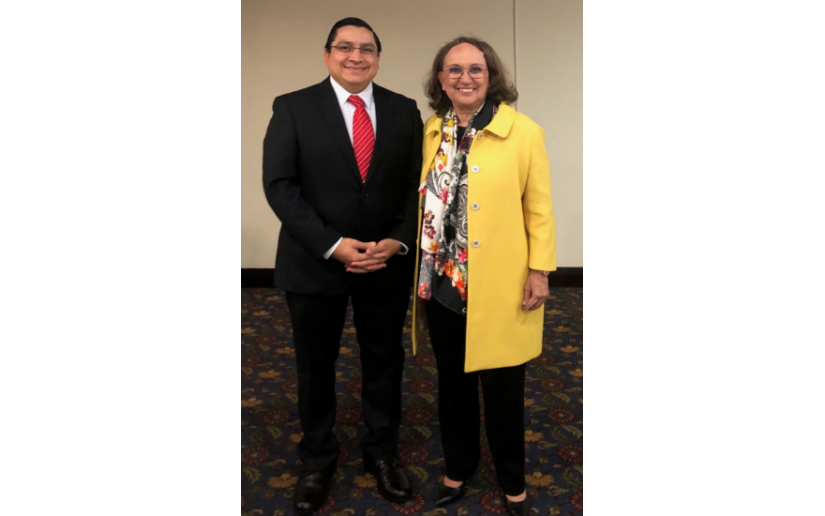 Embajador de Nicaragua en Costa Rica participa en encuentro con la Secretaria General Iberoamericana