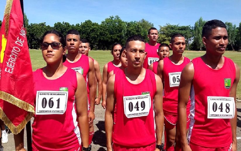 Inicia el XXII Campeonato de Atletismo del Ejército de Nicaragua