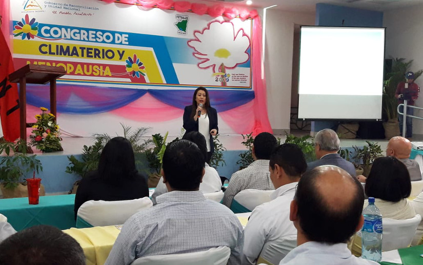 Nicaragua realizó primer Congreso Internacional del Climaterio y Menopausia