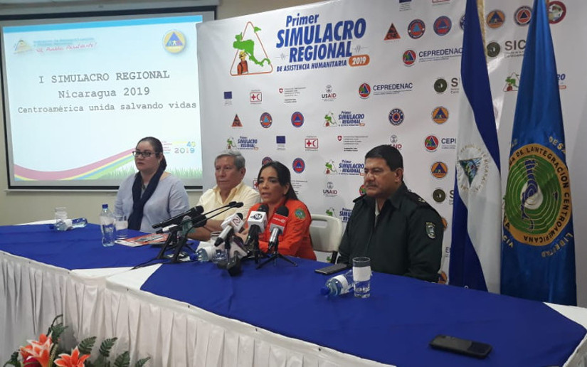 Nicaragua se prepara para Primer Simulacro Regional Centroamericano