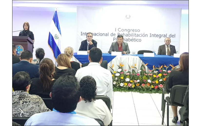 Nicaragua participa en congreso sobre rehabilitación del pie diabético