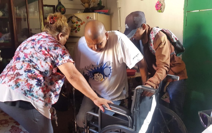 Todos con Voz entrega sillas de ruedas en Río San Juan y Zelaya Central