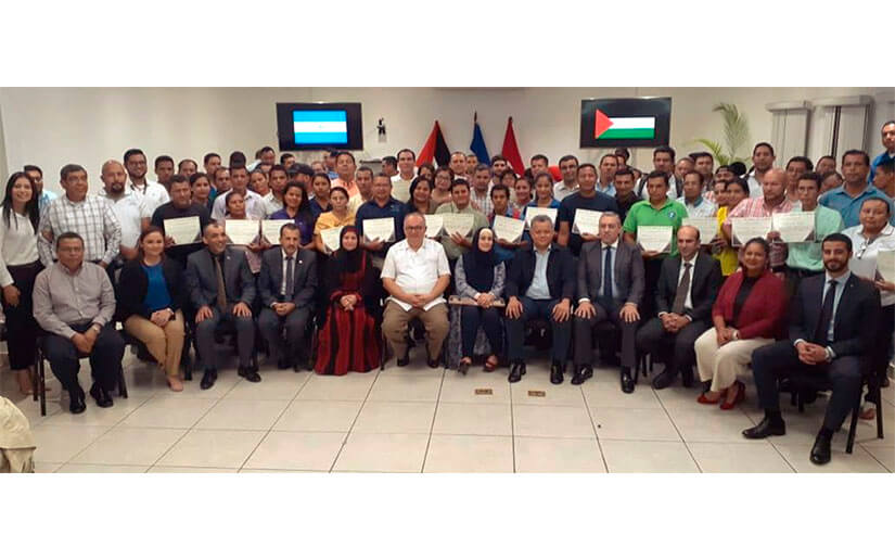 Agencia de Cooperación de Palestina capacita a Técnicos agropecuarios de Nicaragua 