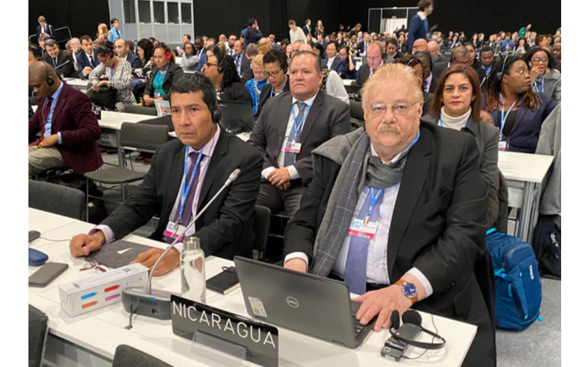 Nicaragua en la convención marco de las Naciones Unidas sobre el Cambio Climático (COP25)