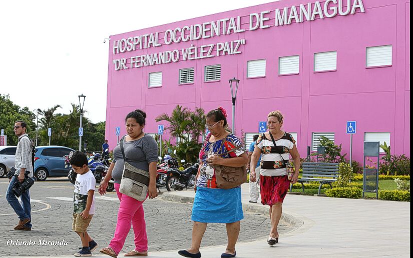 Más de 9 mil nicaragüenses son atendidos en una semana en los hospitales públicos de Nicaragua
