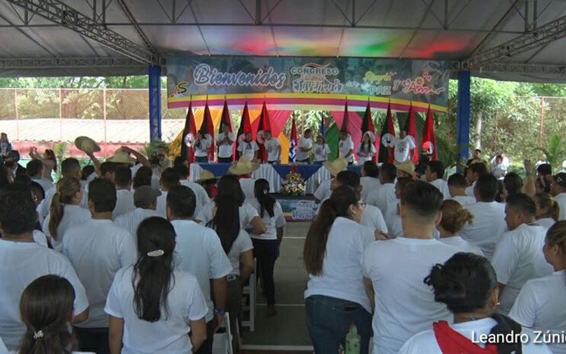 Inicia Congreso Nacional De La Juventud Sandinista 19 De Julio