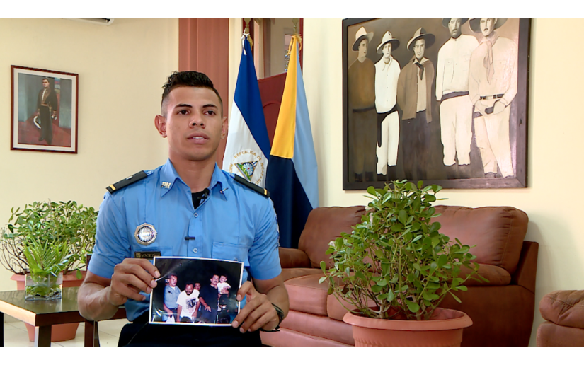 Inspector Marcos Antonio Sánchez Álvarez, orgullo del municipio de La Paz en Carazo