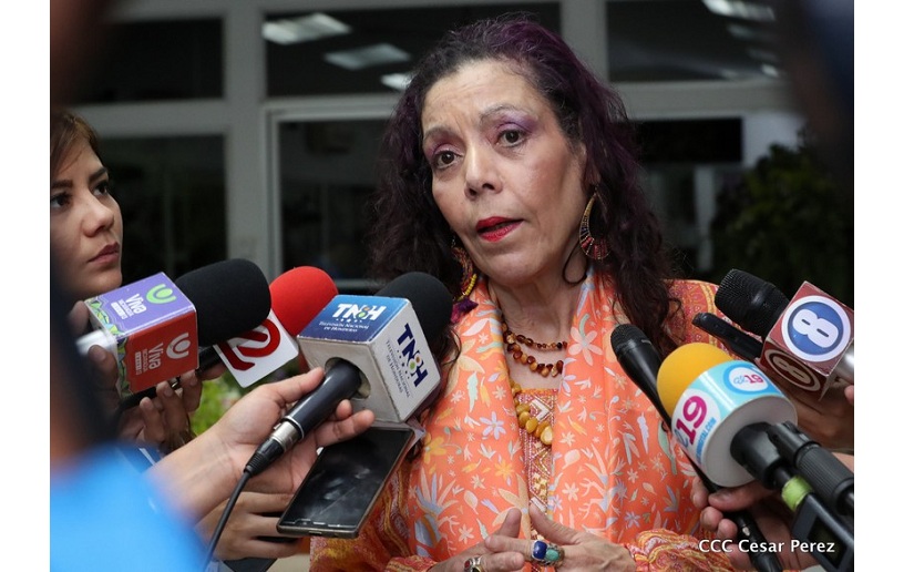 Compañera Rosario Murillo en Multinoticias (19 de diciembre del 2019)
