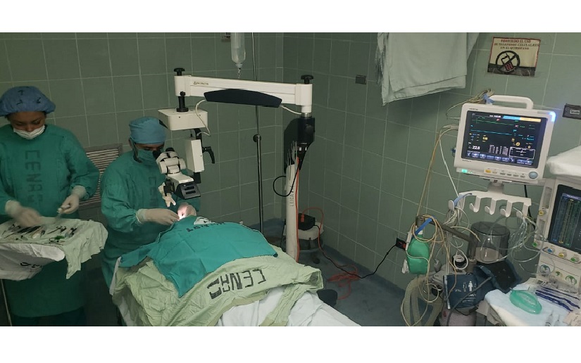 Cirugías de catarata retornan visión a nicaragüenses en el Centro Nacional Oftalmológico