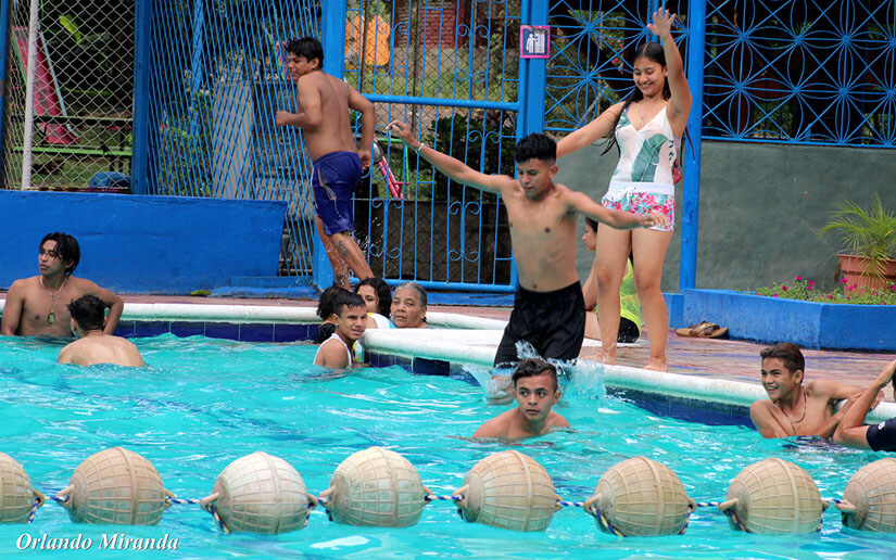 Familias nicaragüenses disfrutan vacaciones en Xilonem y Parque Acuático