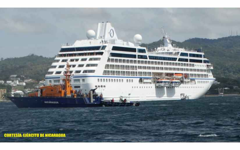 Fuerza Naval brindó seguridad al arribo del crucero MV SIRENA