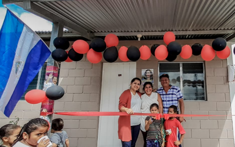Inauguran viviendas en Boaco