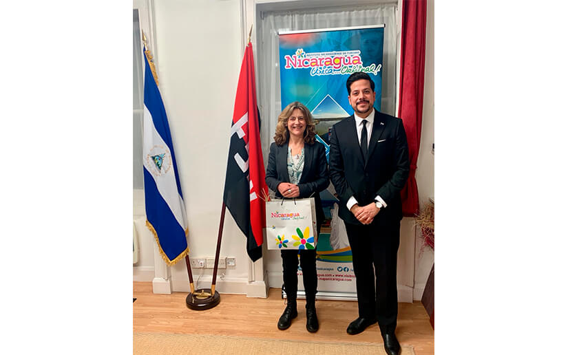 Galardonada periodista y documentalista británica visita Embajada de Nicaragua en Londres