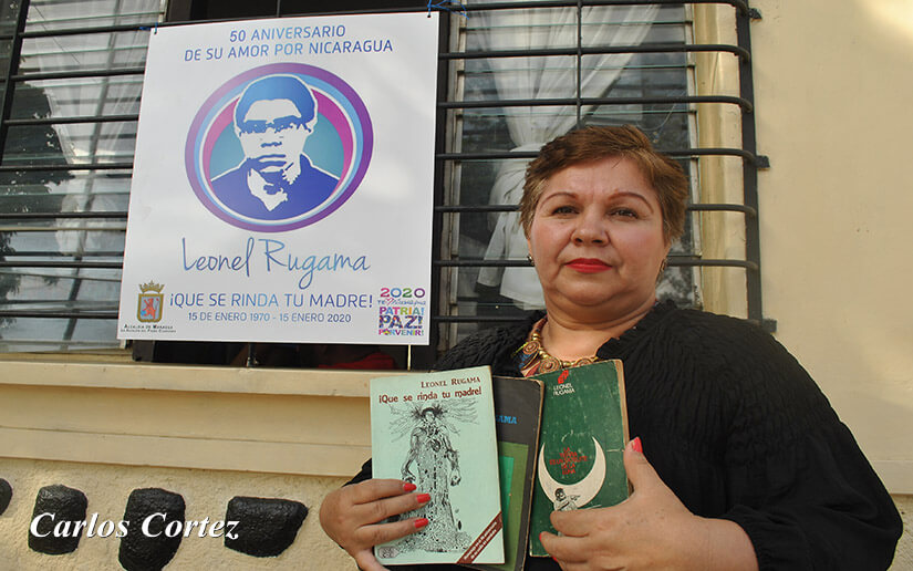 Rinden homenaje al poeta guerrillero Leonel Rugama