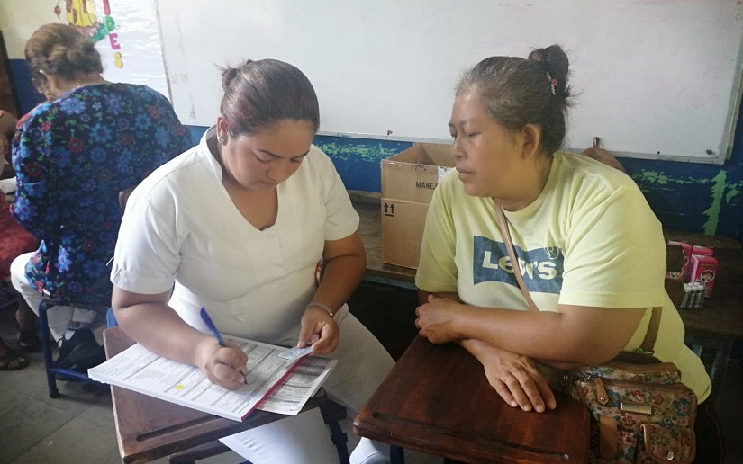 Minsa llevó atenciones médicas al barrio El Riguero del distrito I de Managua