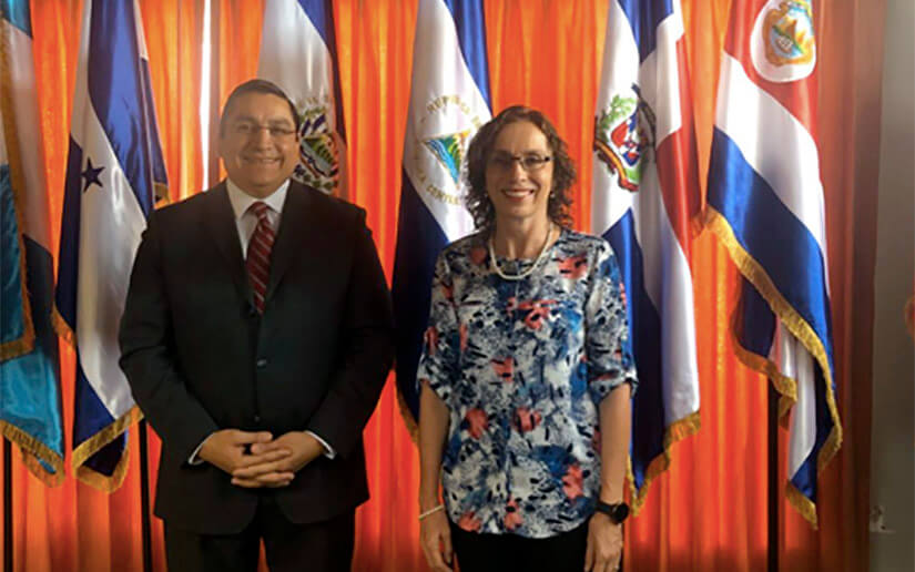 Embajador de Nicaragua en Costa Rica visita a Representante del OIRSA