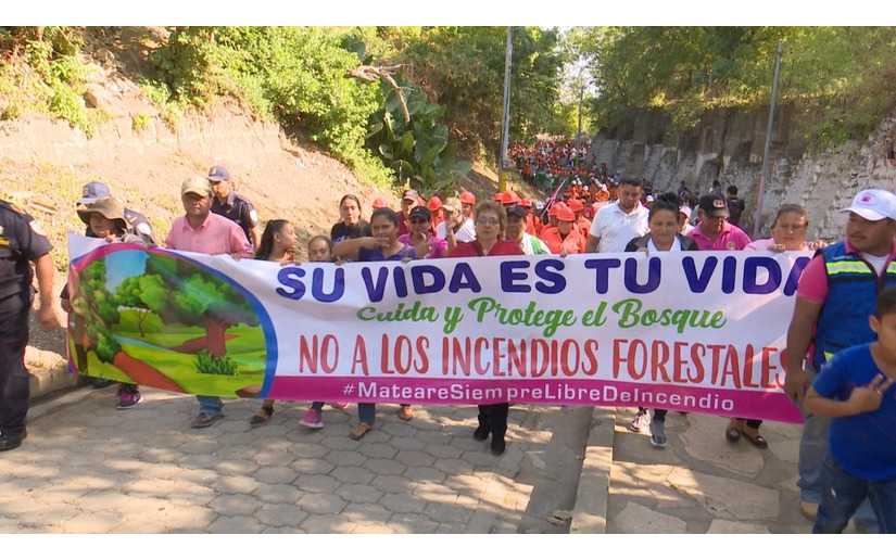 Inafor lanza campaña departamental en Managua para prevenir los incendios forestales