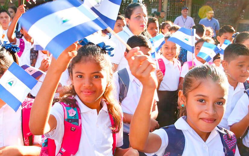 En victorias educativas inicia año escolar en Managua