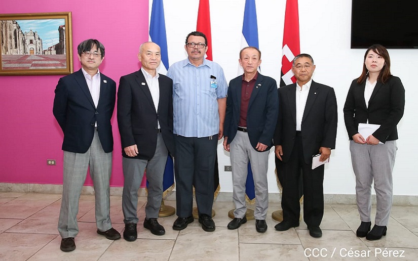 Delegación de la ciudad anfitriona de los Juegos Olímpicos Tokio 2020 visita Nicaragua