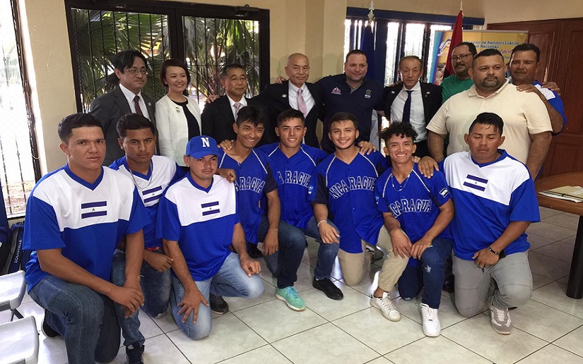 Vicealcalde de Kanra en Japón se reúne con autoridades deportivas nicaragüenses